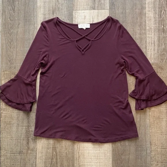 PURPLE TOP - Picture 2 of 6